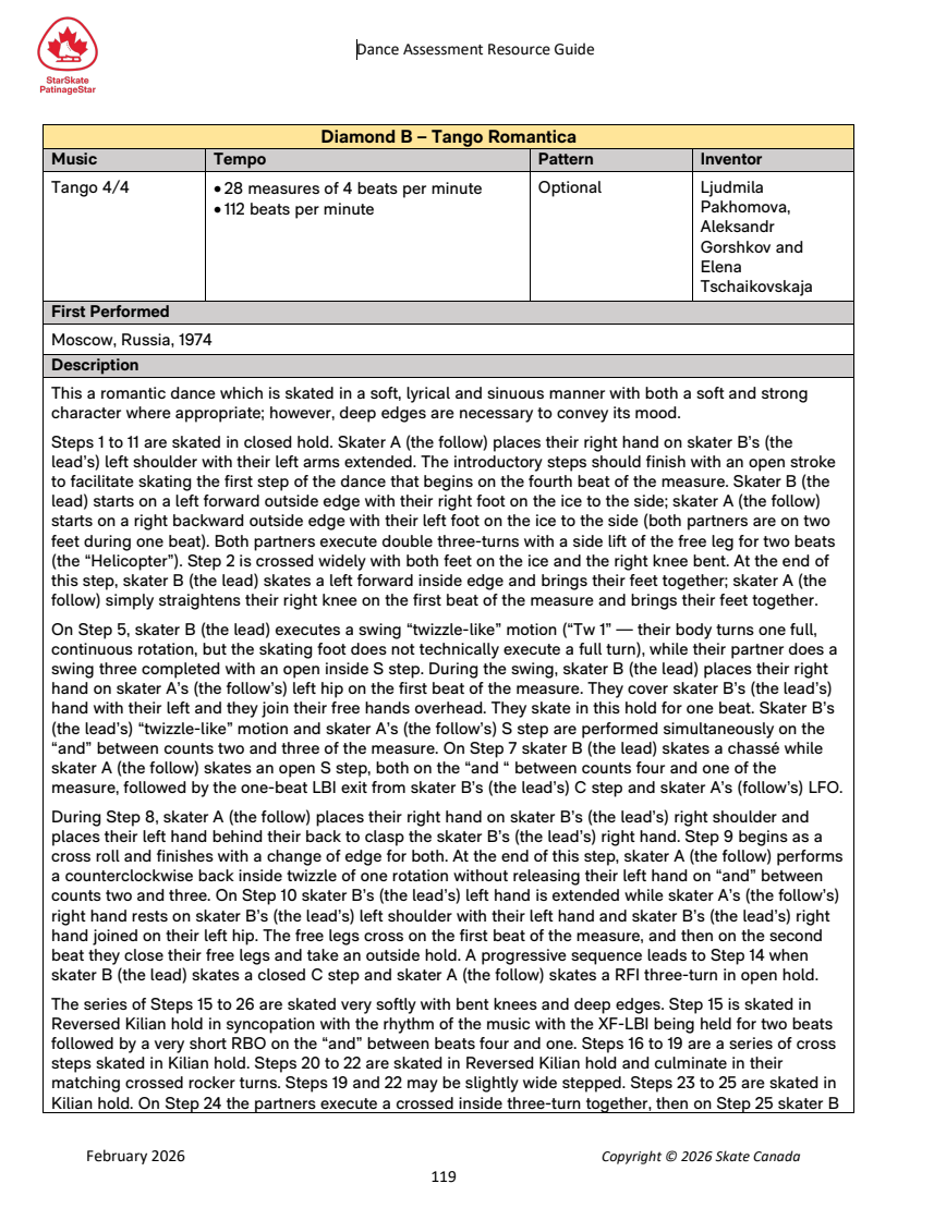 Dance Assessment Resource Guide original page 119