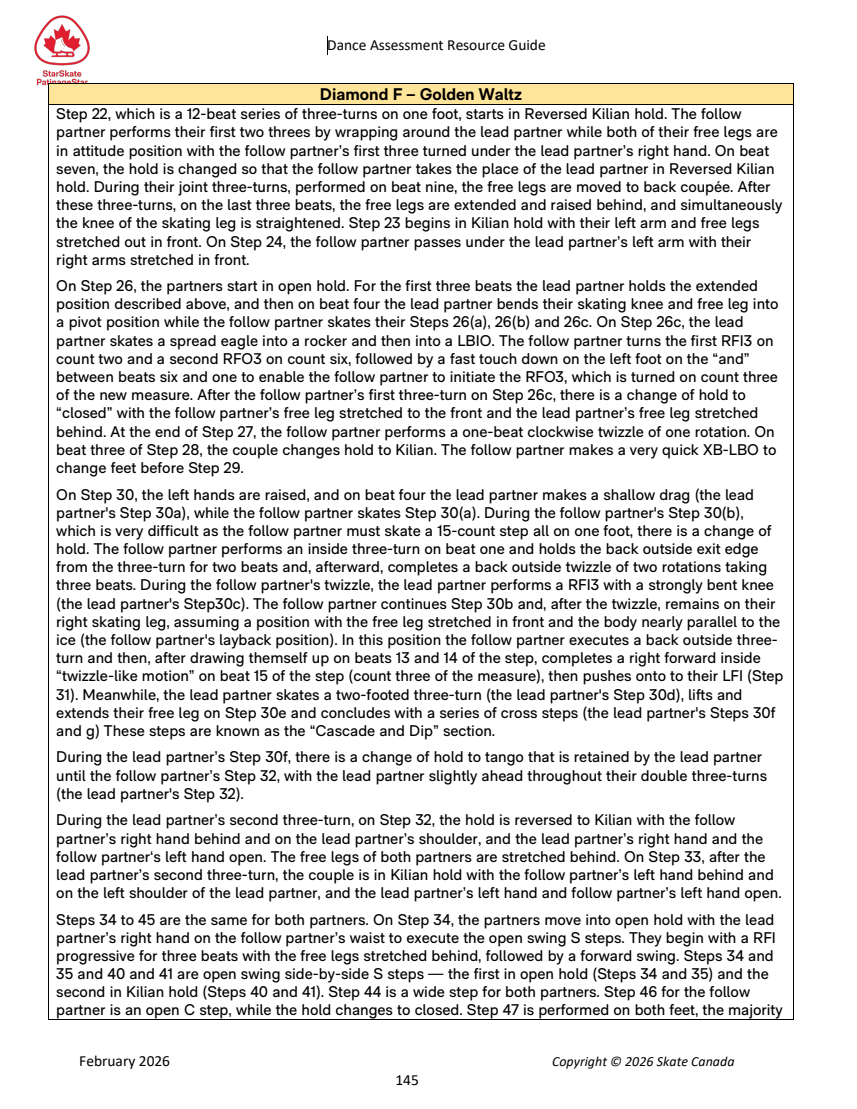 Dance Assessment Resource Guide original page 145
