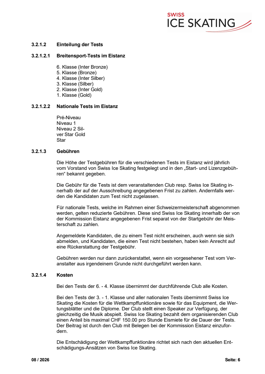 Technisches Reglement Eistanz, August 2026 original page 6