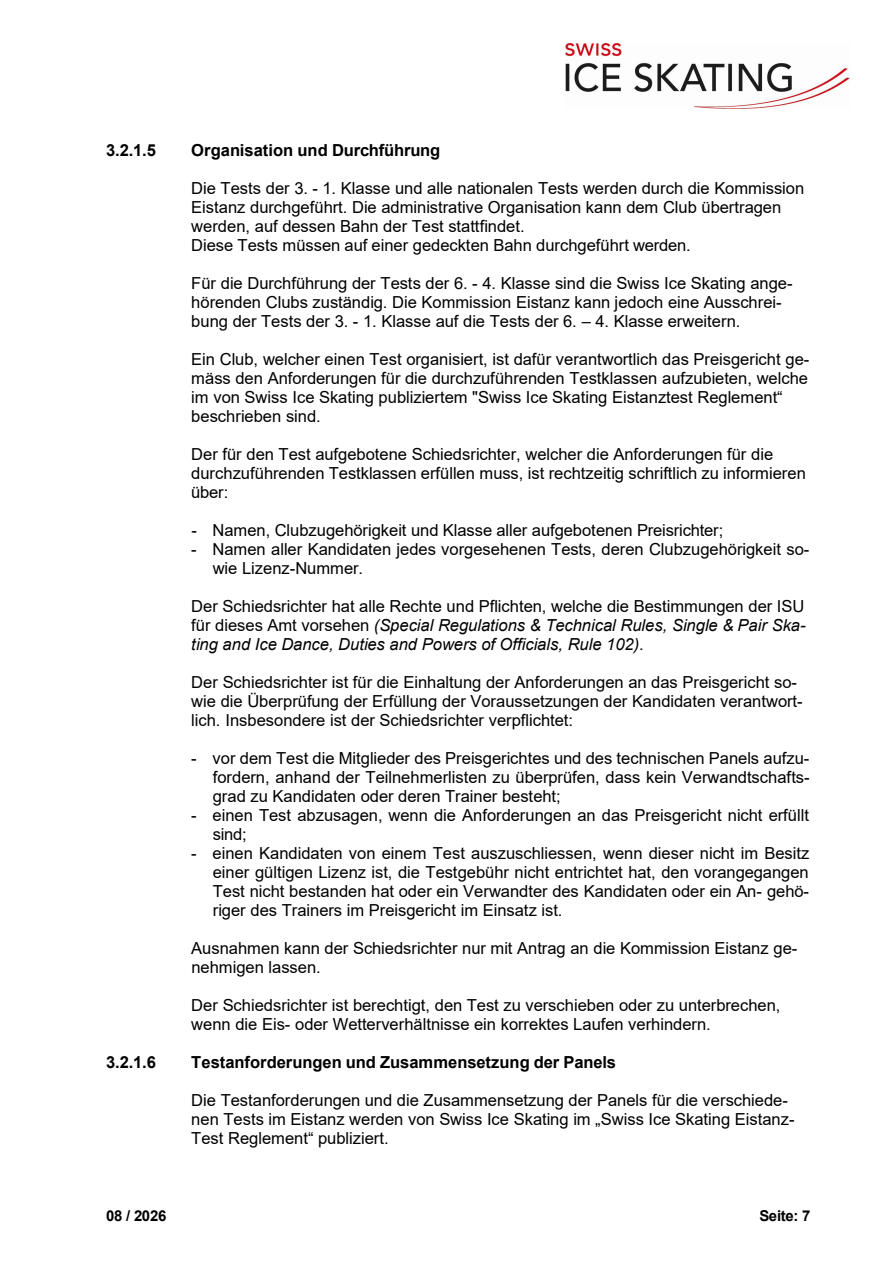Technisches Reglement Eistanz, August 2026 original page 7