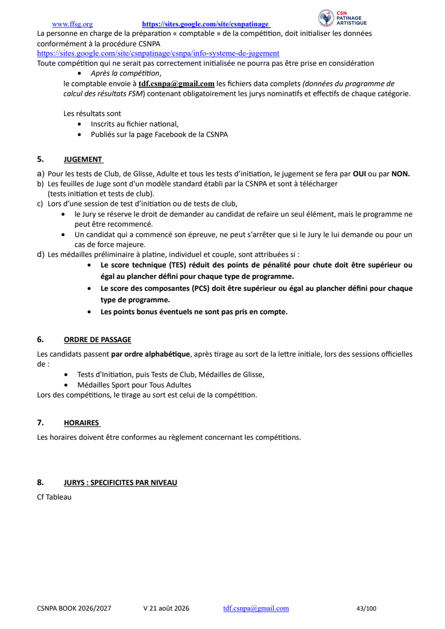 CSNPA Book 2026/2027 · selected test chapters original page 43