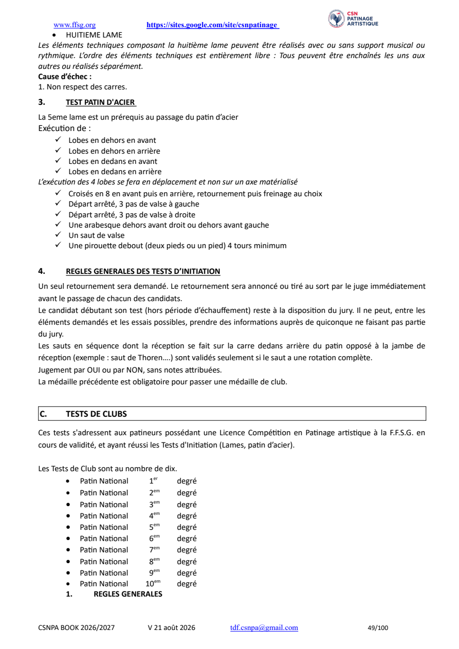 CSNPA Book 2026/2027 · selected test chapters original page 49