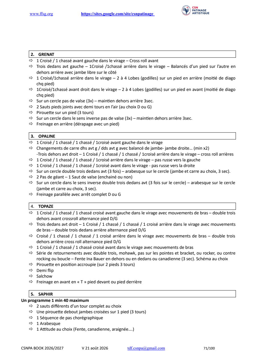 CSNPA Book 2026/2027 · selected test chapters original page 71
