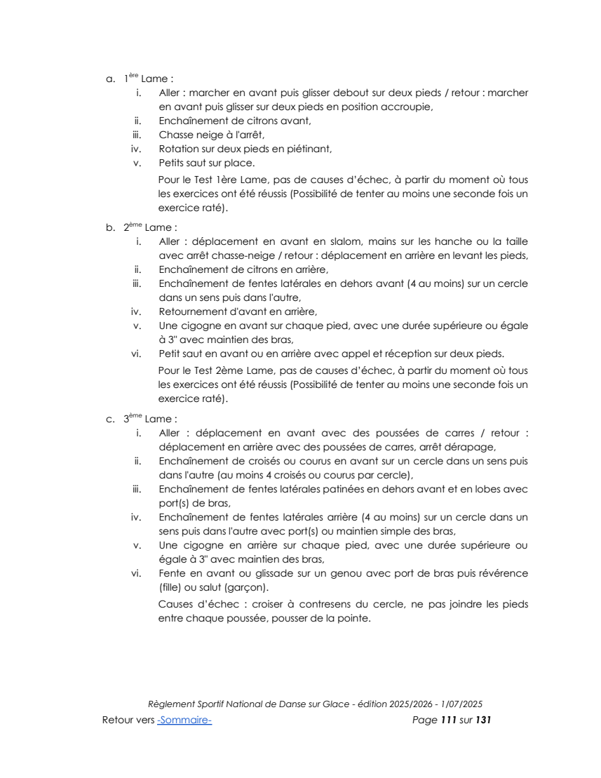 French federal ice-dance tests, 2025/26 edition original page 111
