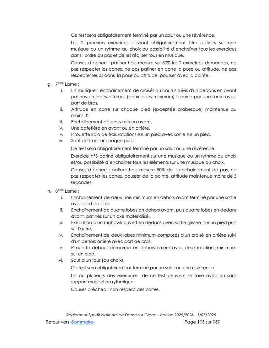 French federal ice-dance tests, 2025/26 edition original page 113