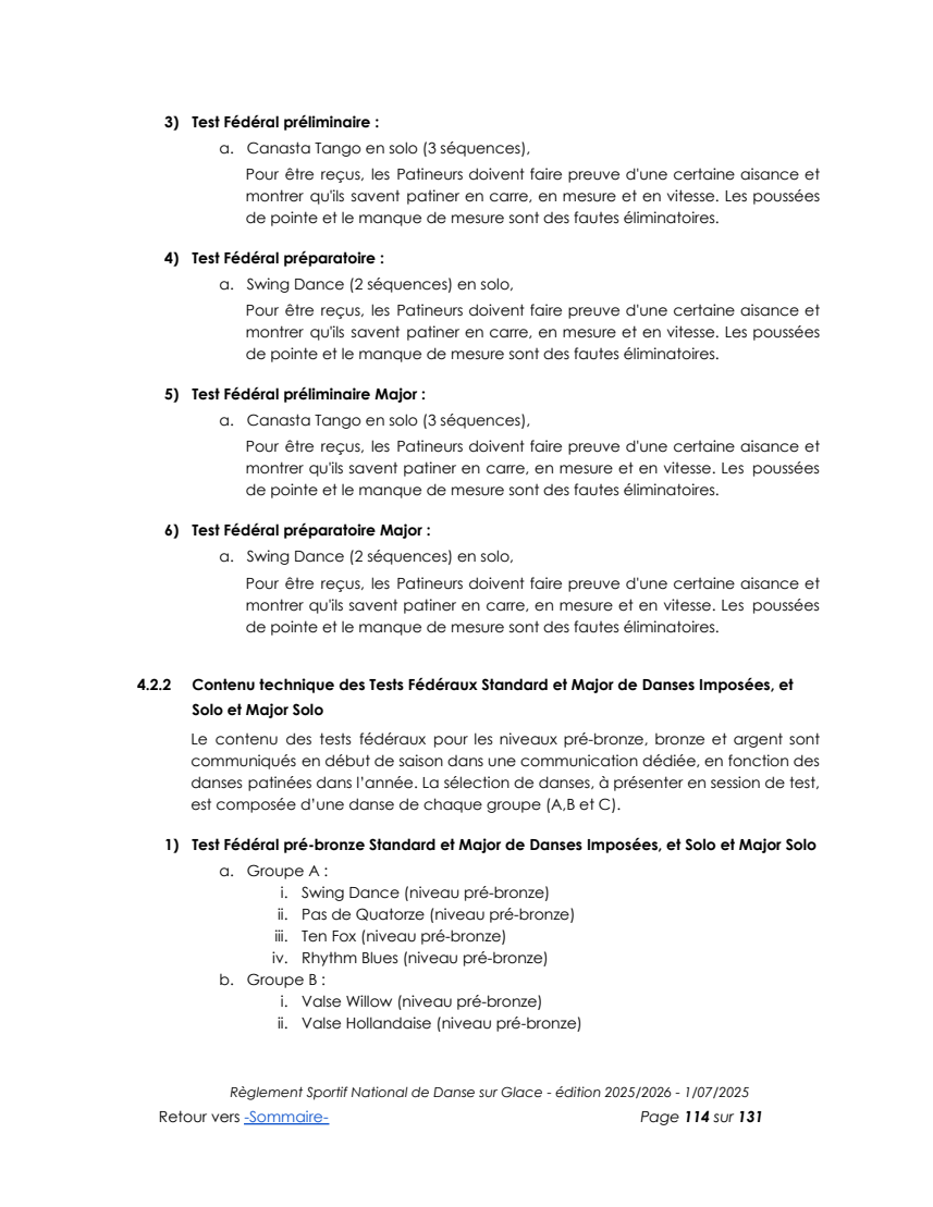 French federal ice-dance tests, 2025/26 edition original page 114