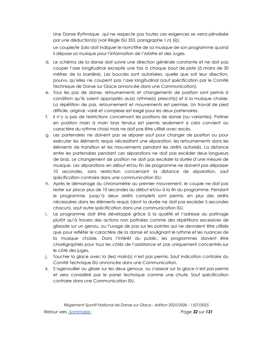 French federal ice-dance tests, 2025/26 edition original page 32